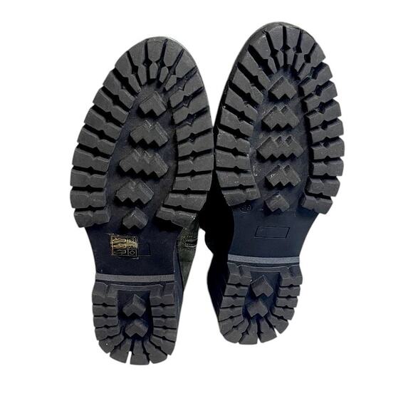 Dusano Women’s Size 38 Knee-High Suede Boots – Olive Green – Made in Romania - Picture 4 of 7